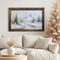 Blanket of Still Canvas Print