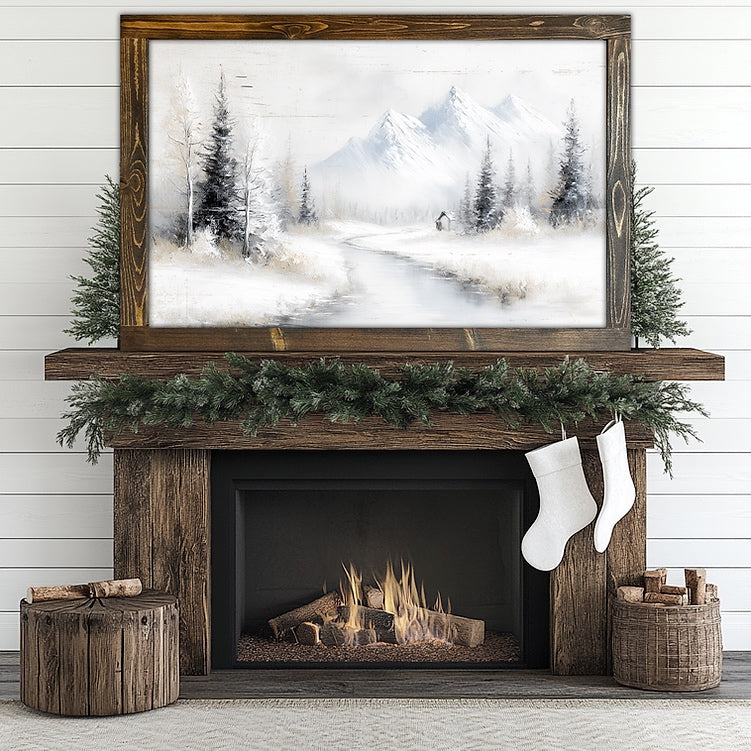 Blanket of Still Canvas Print