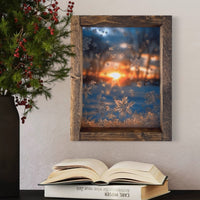 Frostlight Glow Canvas Print