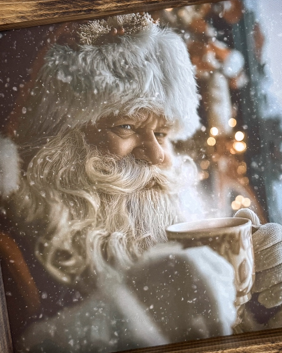 Cup of Cheer Canvas Print