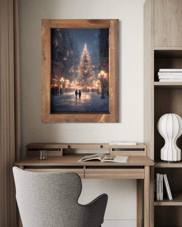 Starlit Square Canvas Print