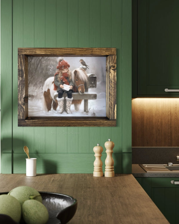 Mail by the Mane Canvas Print