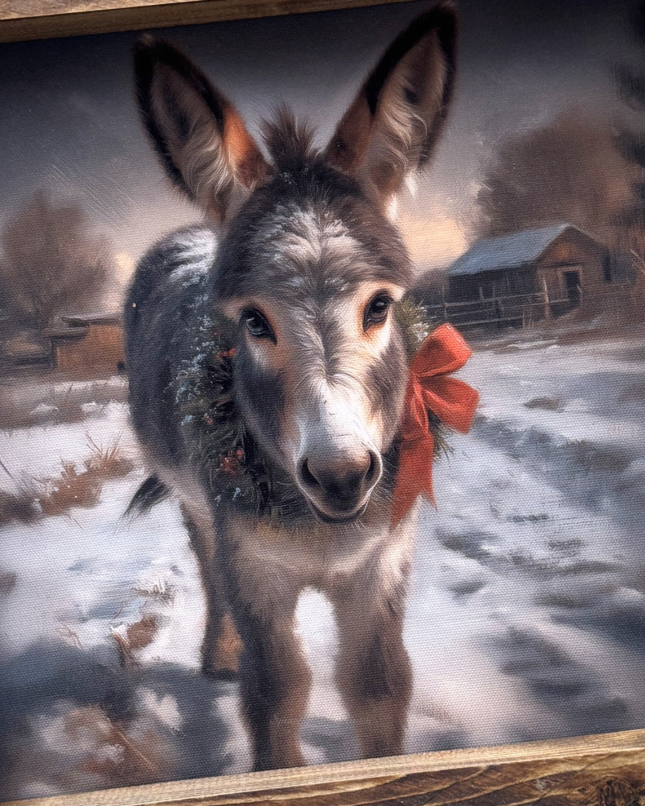 Wreathed Wonder Canvas Print