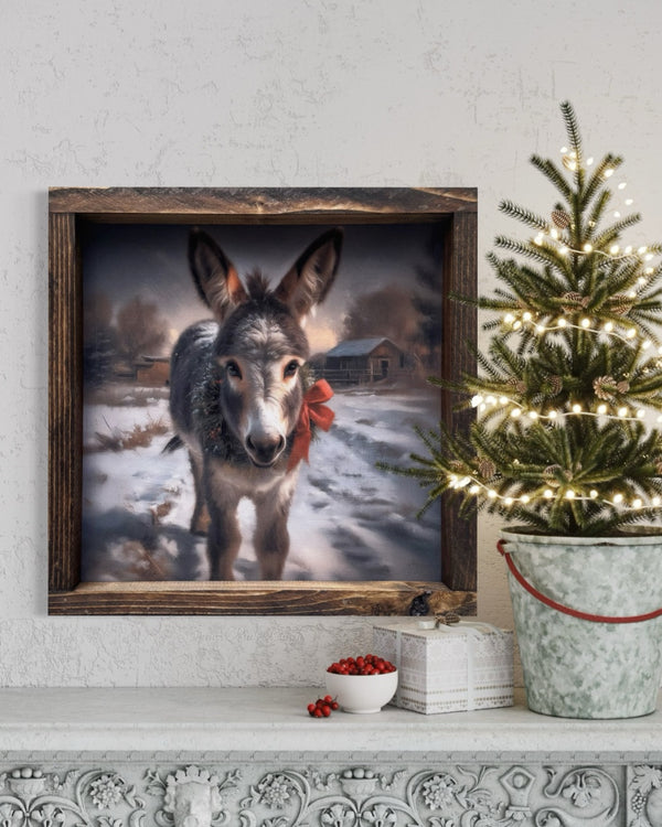 Wreathed Wonder Canvas Print