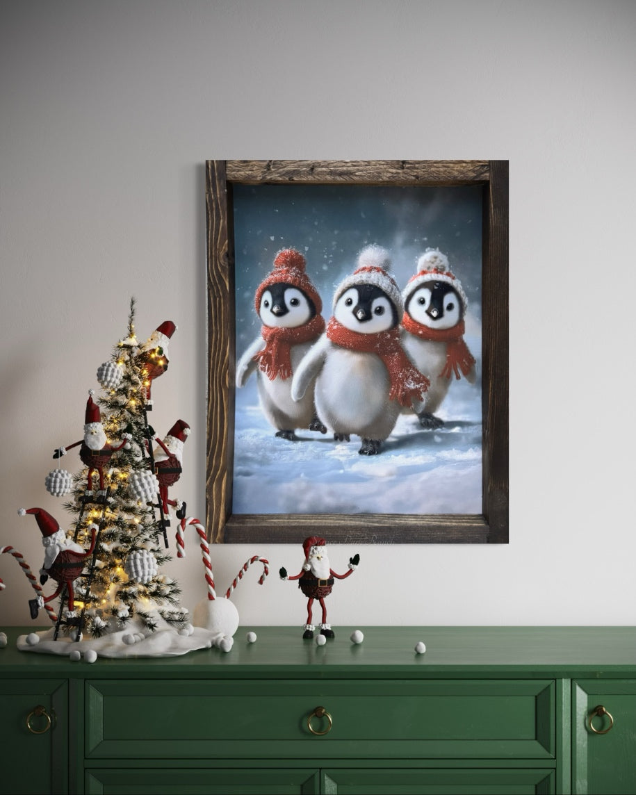 Snowbound Cheer Canvas Print