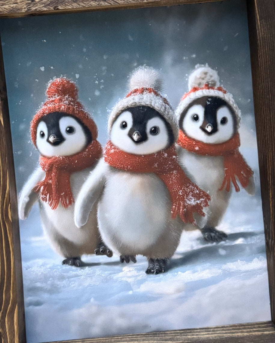 Snowbound Cheer Canvas Print