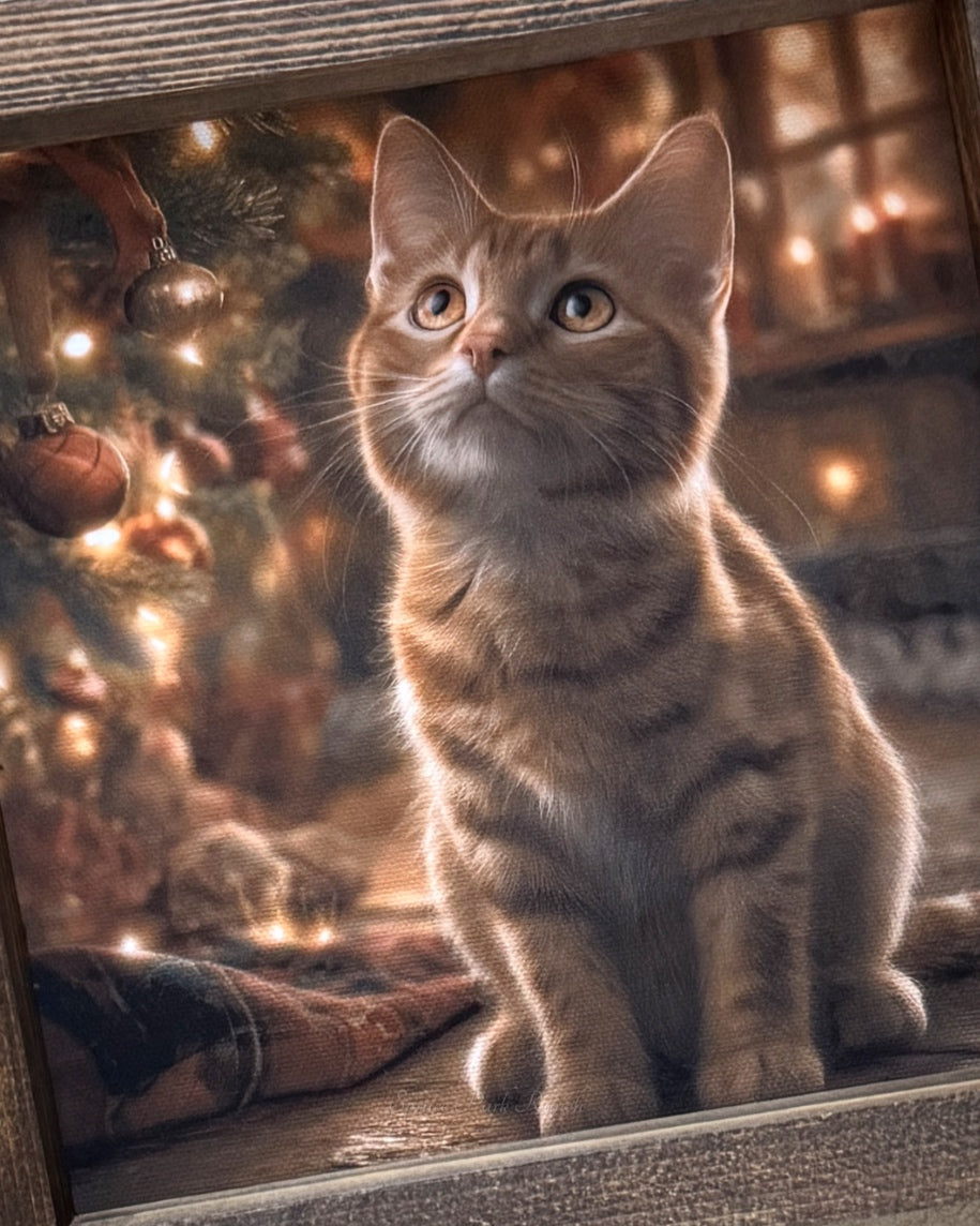 Whiskers and Wishes Canvas Print