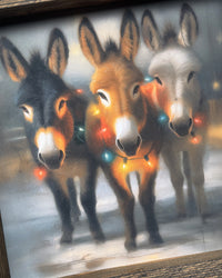 Merry Little Travelers Canvas Print