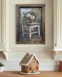 Holiday Seat Canvas Print