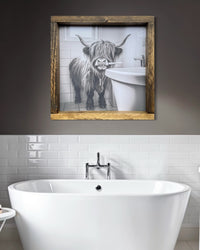 Morning Moo-time Canvas Print