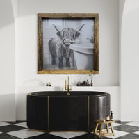 Morning Moo-time Canvas Print