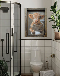 Pardon My Moo-ment Canvas Print
