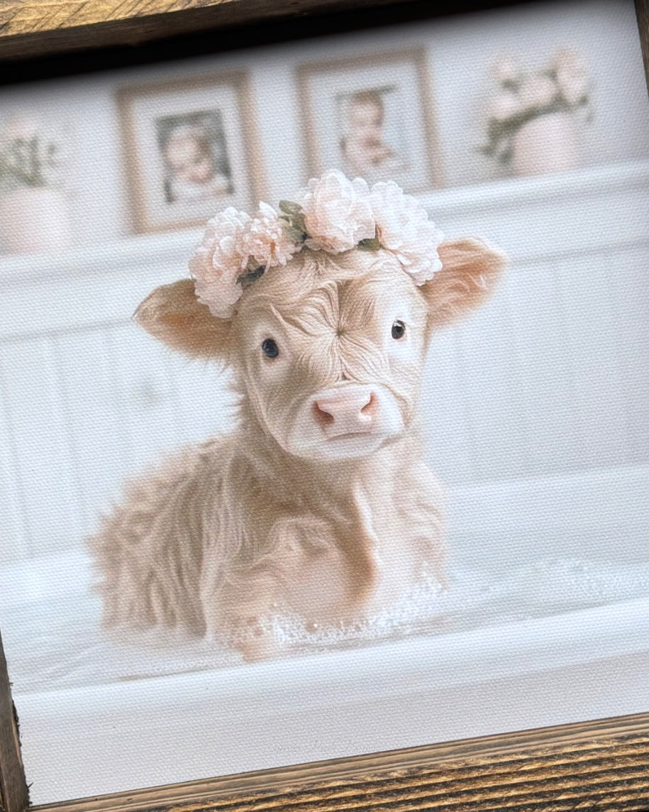 Bloom and Bathe Canvas Print