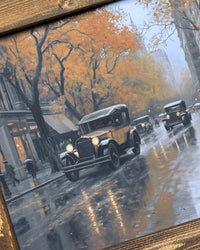 Scenic Lanternlit Avenue Canvas Print