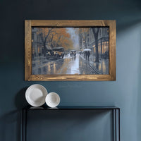 Scenic Lanternlit Avenue Canvas Print