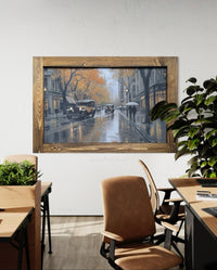 Scenic Lanternlit Avenue Canvas Print