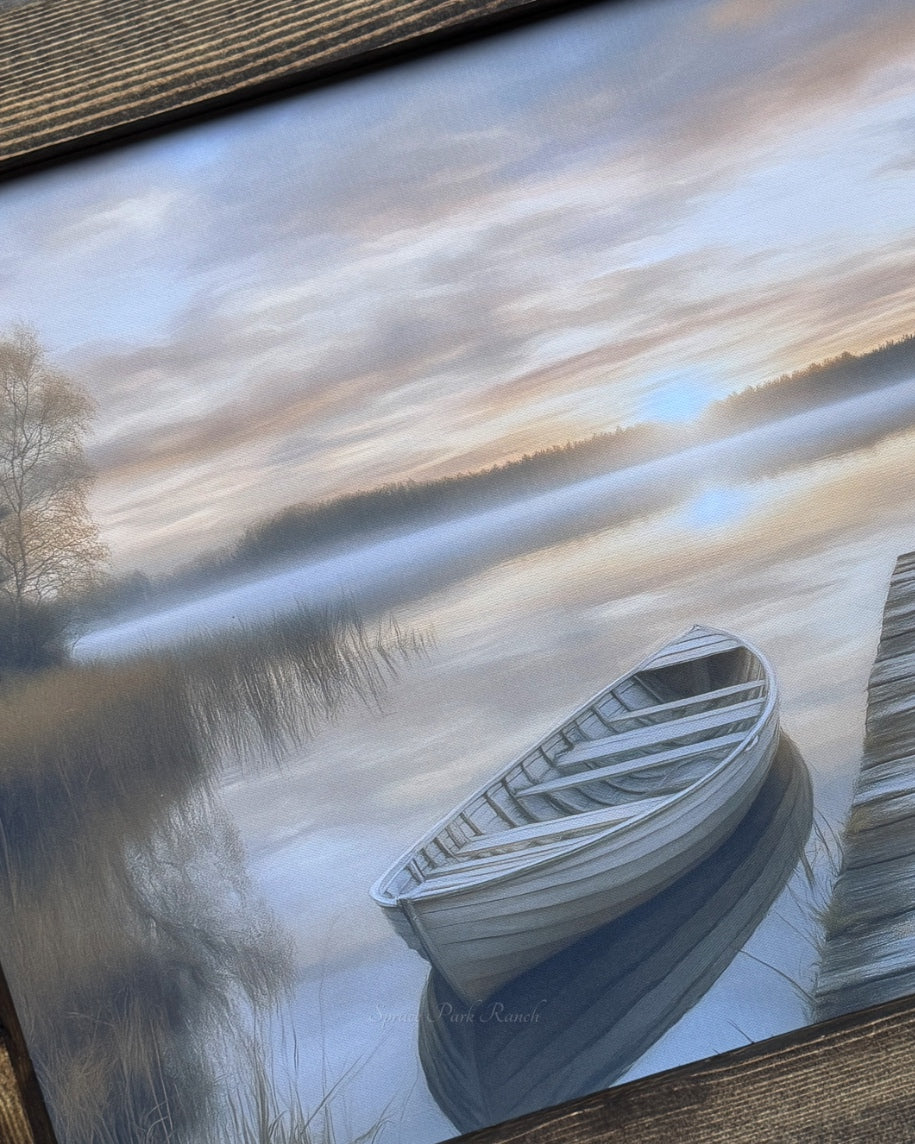 Where the Day Begins Canvas Print