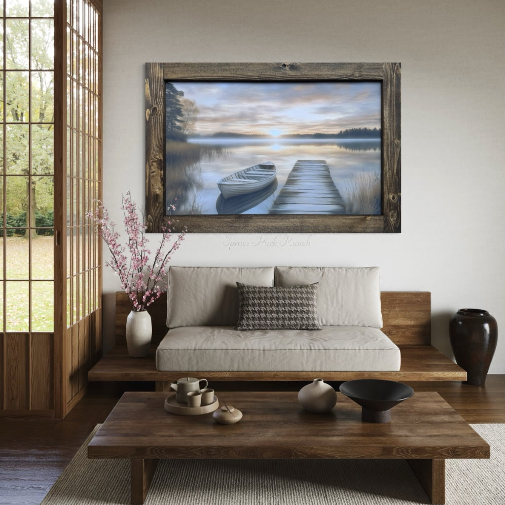 Where the Day Begins Canvas Print