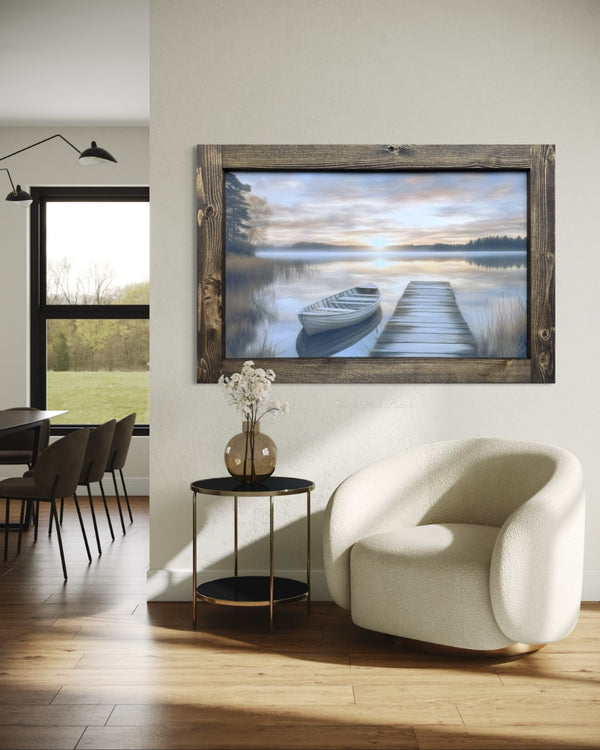 Where the Day Begins Canvas Print