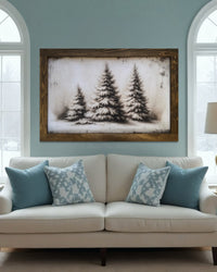 Trio of Stillness Canvas Print