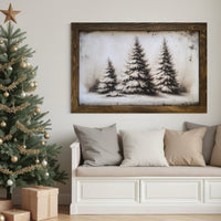 Trio of Stillness Canvas Print