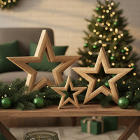 Mango Wood Star Cutout