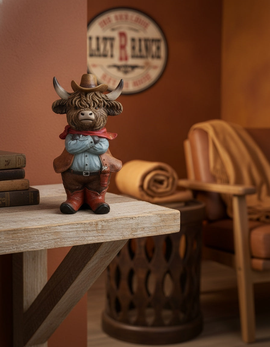 Highland Cow Cowboy