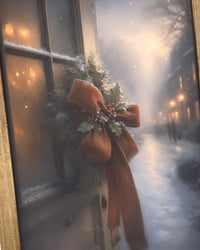 At the Edge of December Canvas Print