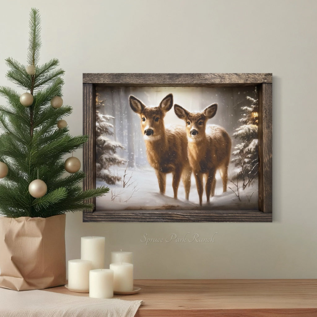 Gentle at Dusk Canvas Print