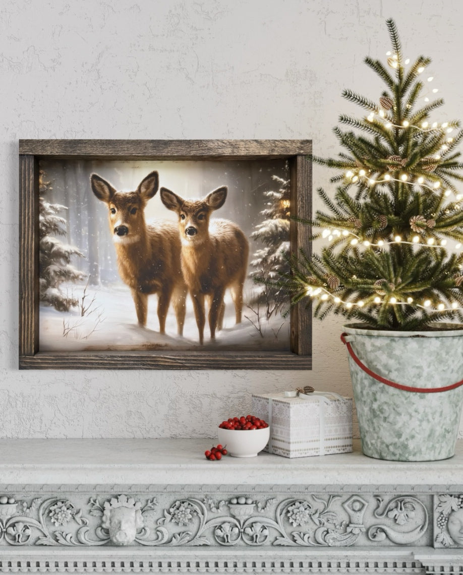 Gentle at Dusk Canvas Print