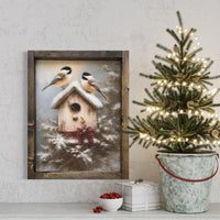 Under Winter's Wing Canvas Print