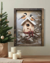 Under Winter's Wing Canvas Print