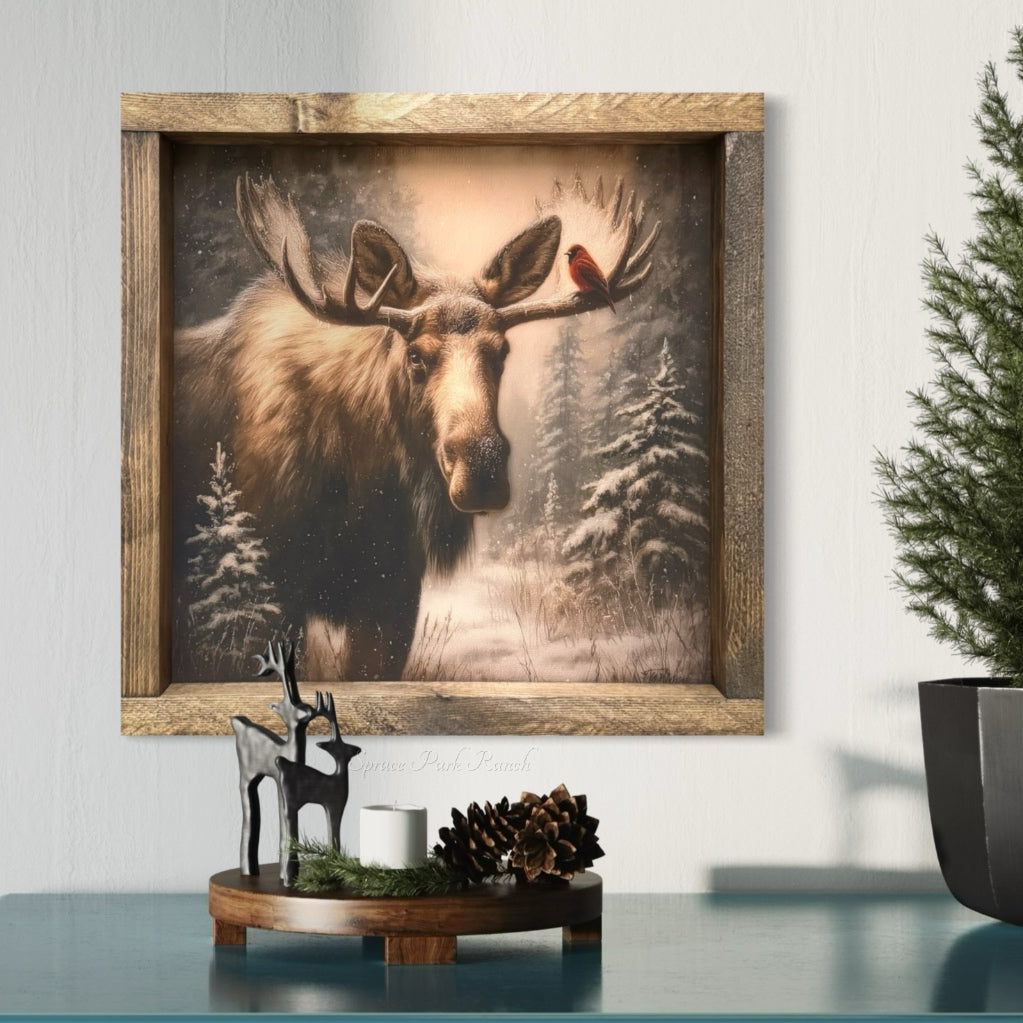 The Northern Guest Canvas Print