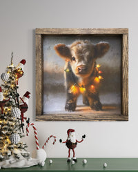 Glow in the Snow Canvas Print