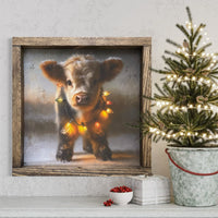 Glow in the Snow Canvas Print