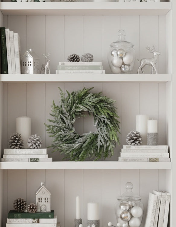 Snowy Norfolk Pine Collection Real Touch