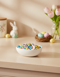 Dolomite Bunny Bowl