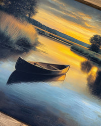 Where Light Settles Canvas Print