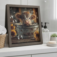 A Warm Little Wash Canvas Print