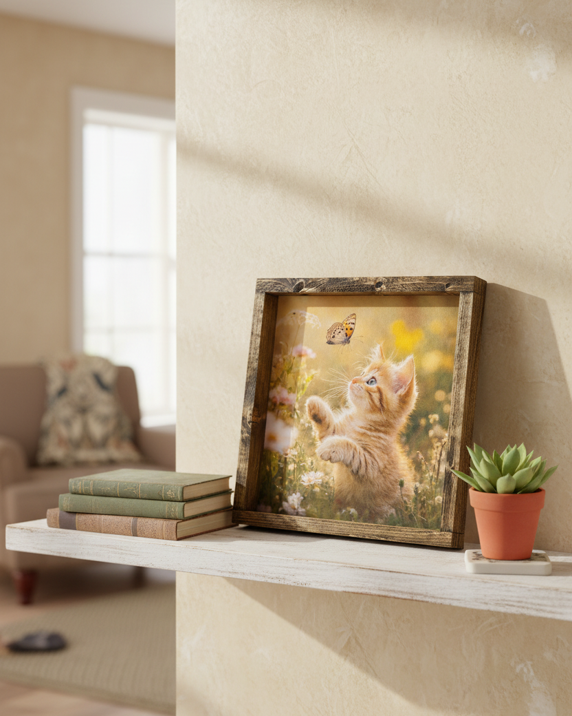 Whiskers and Wonder Canvas Print Exclusive