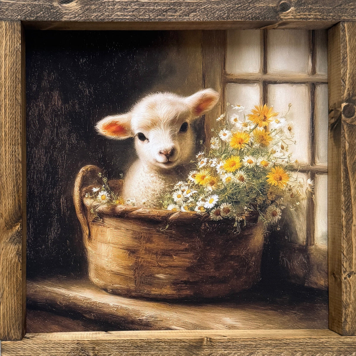 Bloomside Lamb Canvas Print Exclusive