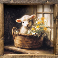 Bloomside Lamb Canvas Print Exclusive