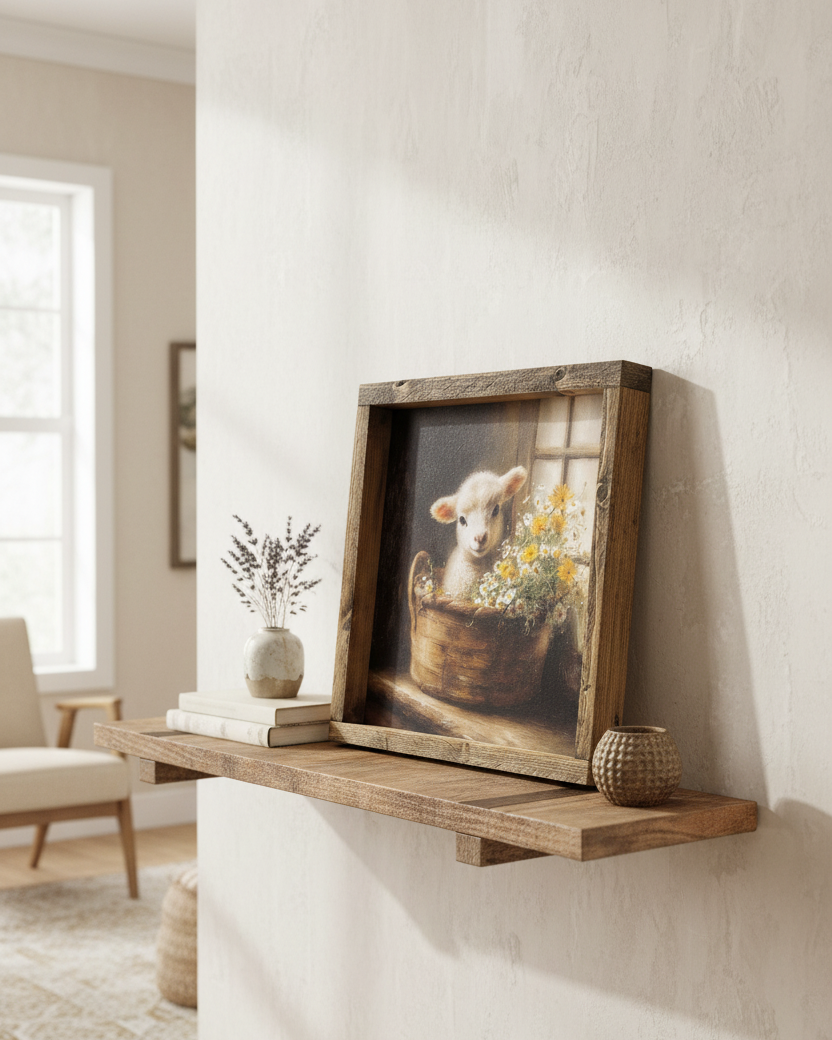 Bloomside Lamb Canvas Print Exclusive