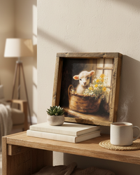 Bloomside Lamb Canvas Print Exclusive