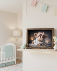 Little Bow Belle Canvas Print