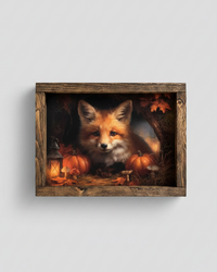 Little Fox Hollow Canvas Print Exclusive