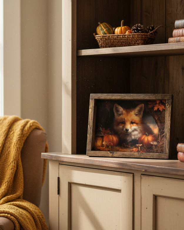 Little Fox Hollow Canvas Print Exclusive