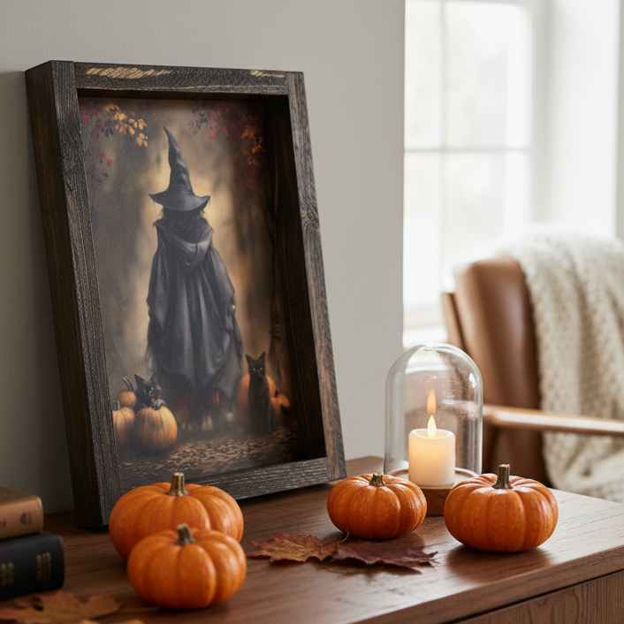 Cats of October Canvas Print Exclusive