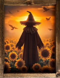 Guardian Of The Sunflowers Canvas Print Exclusive
