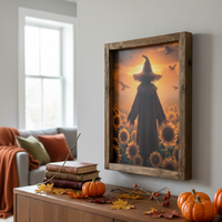 Guardian of the Sunflowers Canvas Print Exclusive